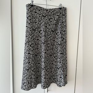 Francesca’s Floral midi skirt